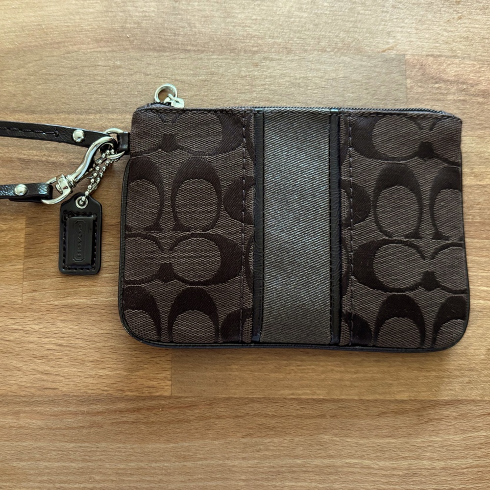 COACH wristlet
